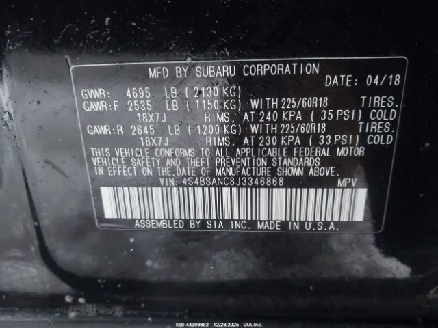 Subaru Outback 2.5i Limited Image 5