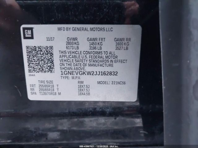 Chevrolet Traverse 1lt Image 12