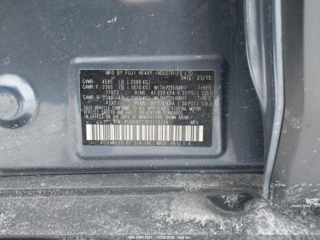 Subaru Outback 2.5i Premium Image 8