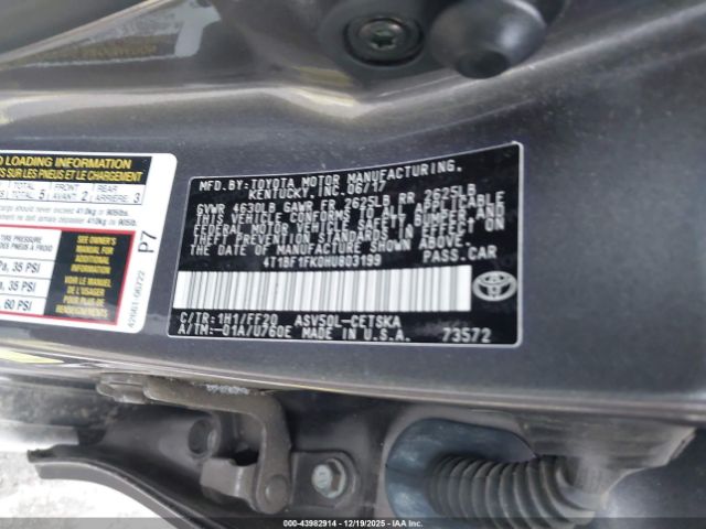 Toyota Camry Se Image 7