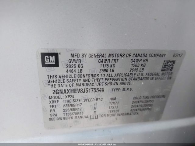 Chevrolet Equinox Ls Image 8