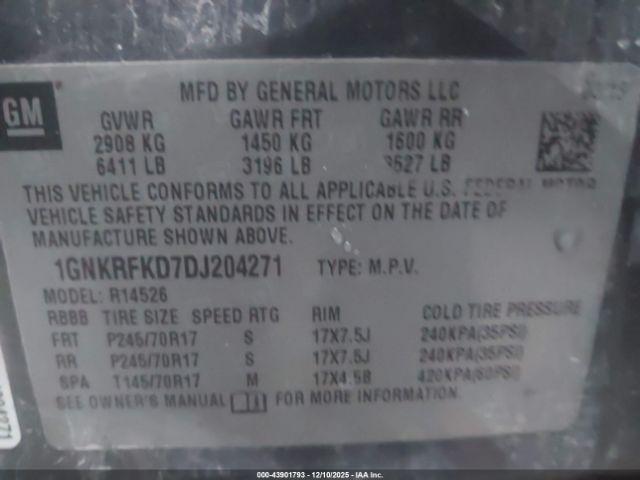 Chevrolet Traverse Ls Image 2