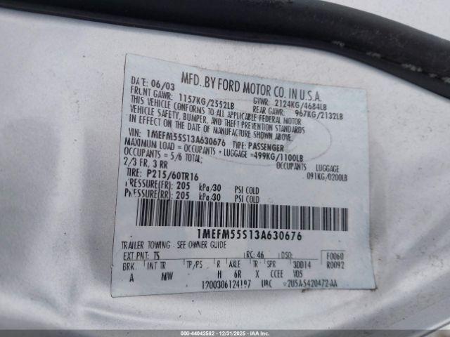 Mercury Sable Ls Premium Image 8