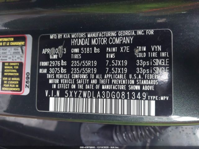 Hyundai SANTA FE Sport 2.0t Image 10