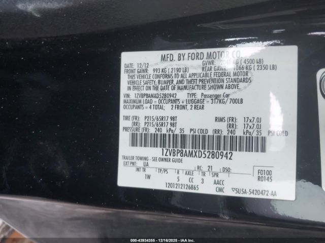 Ford Mustang V6 Image 5