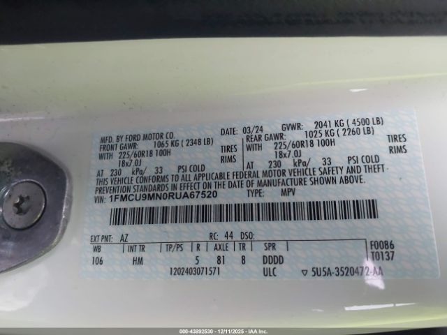 Ford Escape St-line Image 15