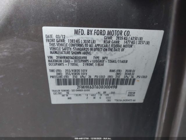 Ford Flex Limited Image 7