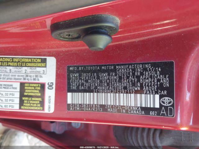 Toyota Corolla Le Image 7