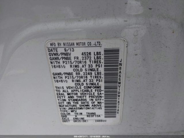 Nissan Rogue S Image 10