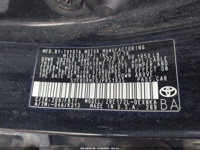 Toyota Corolla Le Image 6