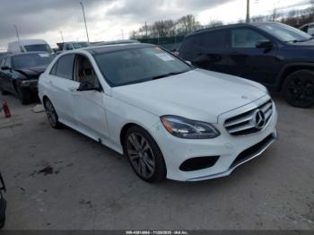  Salvage Mercedes-Benz E-Class
