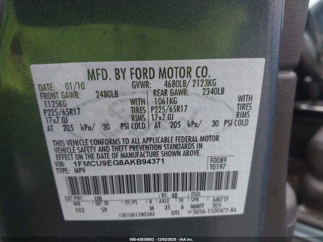 Ford Escape Limited Image 2