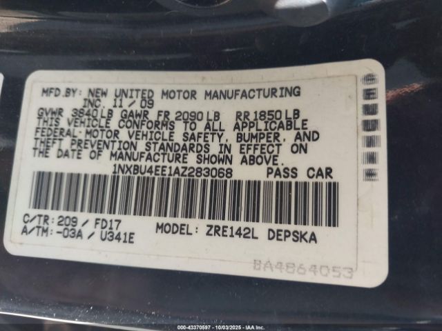 Toyota Corolla S Image 6