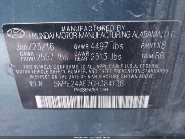 Hyundai SONATA Se Image 7