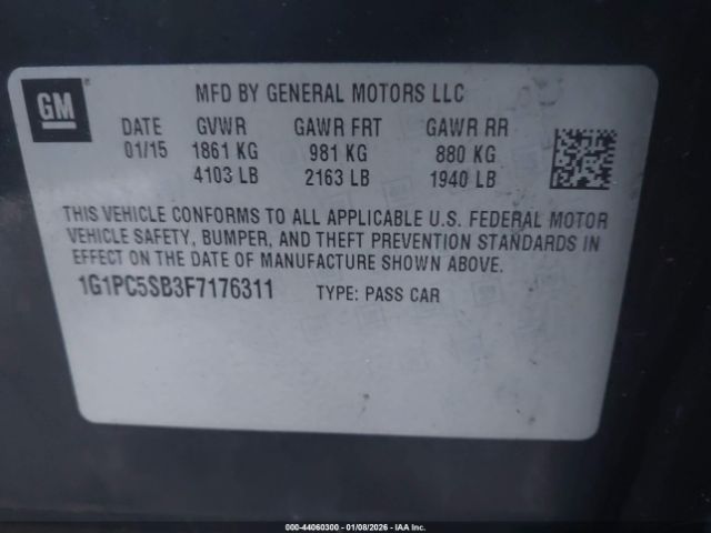 Chevrolet Cruze 1lt Auto Image 8