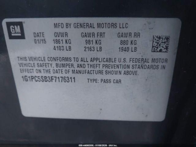 Chevrolet Cruze 1lt Auto Image 8