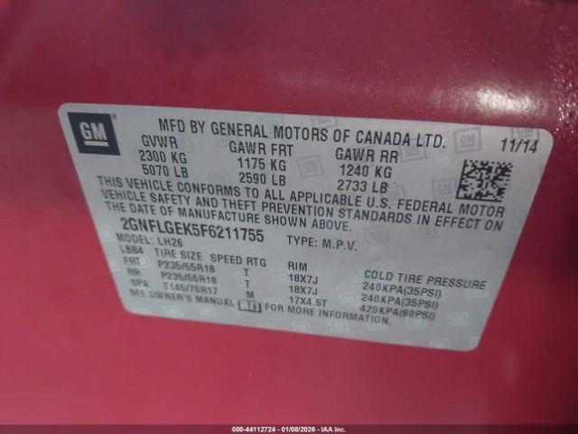 Chevrolet Equinox 2lt Image 3