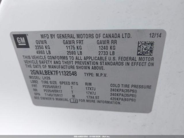 Chevrolet Equinox 1lt Image 10