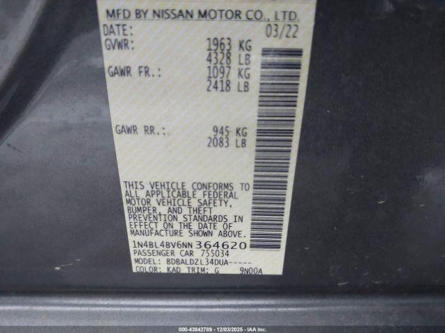 Nissan Altima S Fwd Image 8