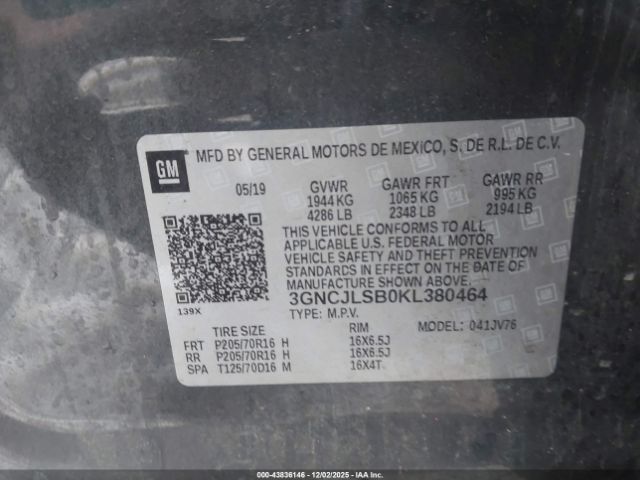 Chevrolet Trax Lt Image 8