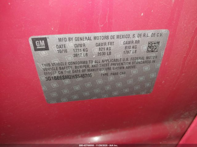 Chevrolet Cruze Lt Auto Image 9