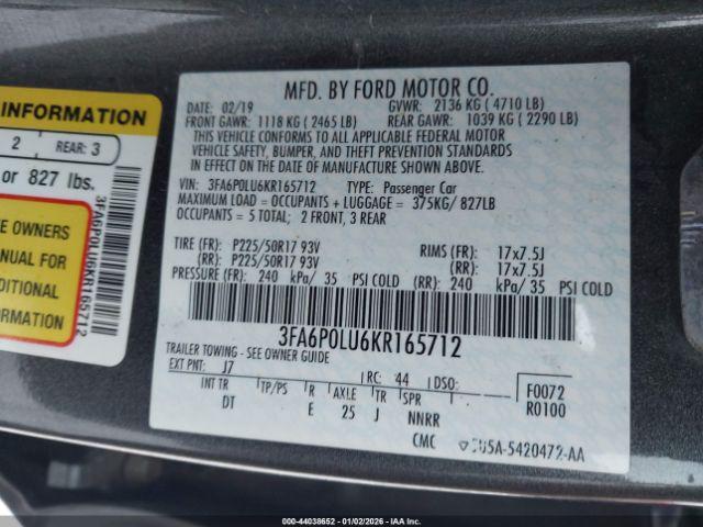 Ford Fusion Se Image 3