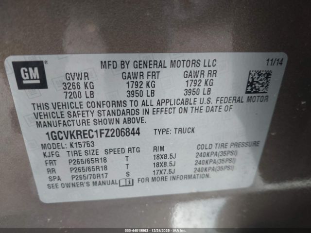 Chevrolet Silverado 1500 2lt Image 14