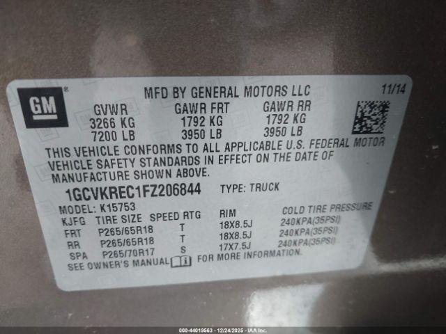 Chevrolet Silverado 1500 2lt Image 14