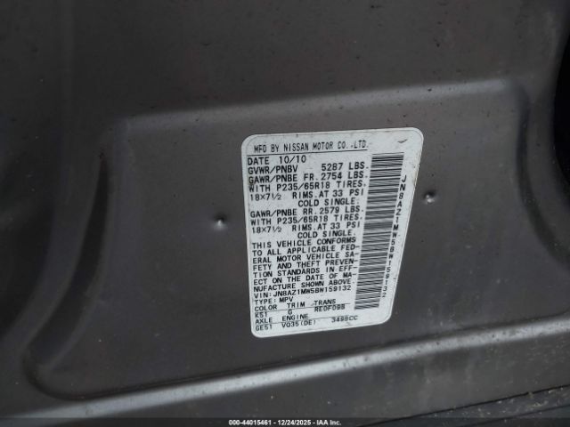 Nissan Murano Sl Image 6