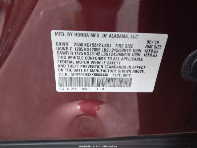 Honda Pilot Ex Image 7