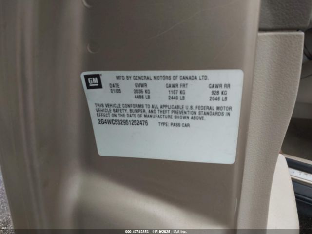 Buick LaCrosse Cx Image 6