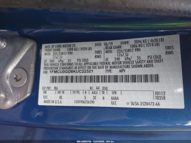 Ford Escape Se Image 9