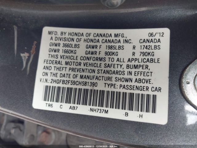 Honda Civic Lx Image 12