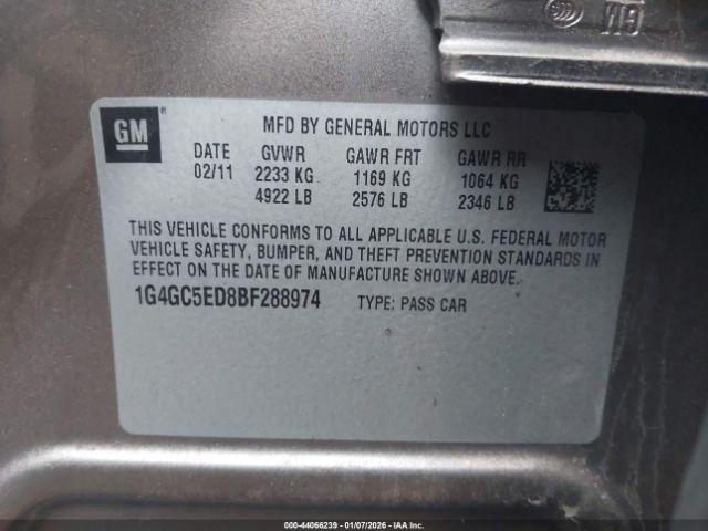 Buick LaCrosse Cxl Image 6