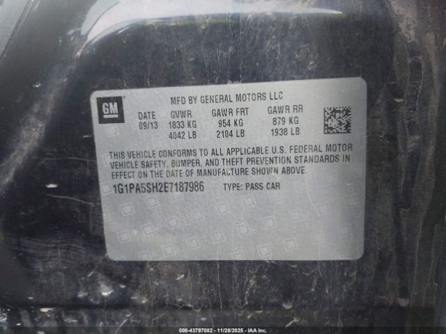 Chevrolet Cruze Ls Auto Image 13