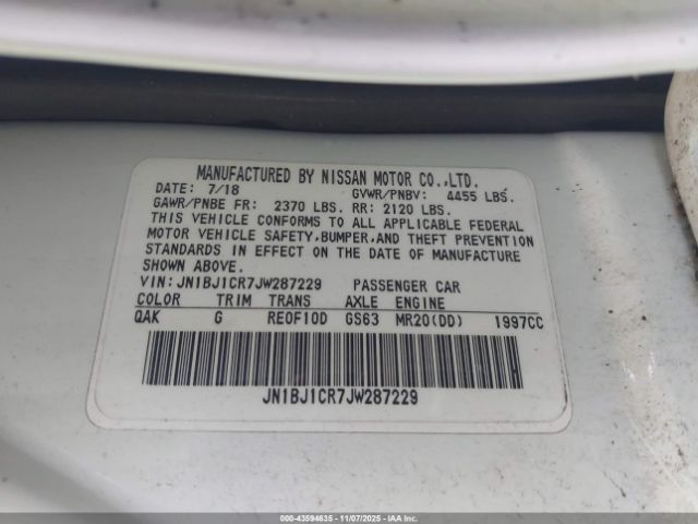 Nissan Rogue S Image 12