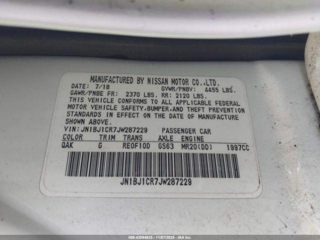 Nissan Rogue S Image 12