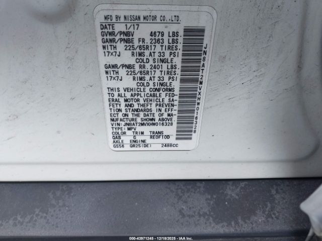 Nissan Rogue Sv Image 9