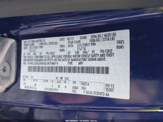 Ford Escape Se Image 6