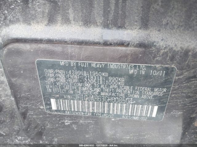 Subaru Impreza 2.0i Limited Image 3