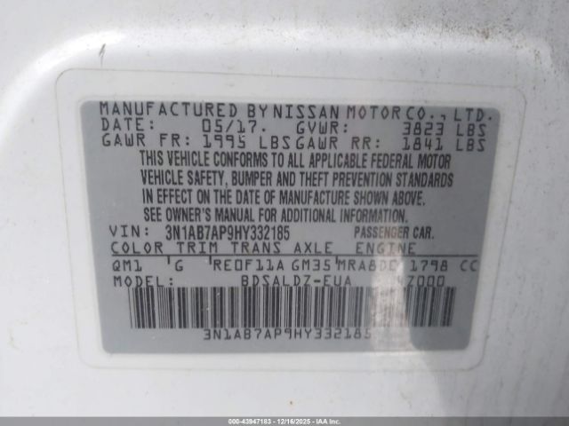 Nissan Sentra Sv Image 7