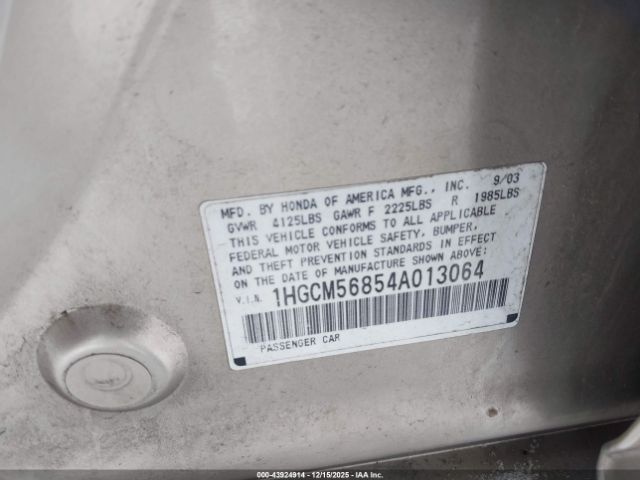 Honda Accord 2.4 Ex Image 9