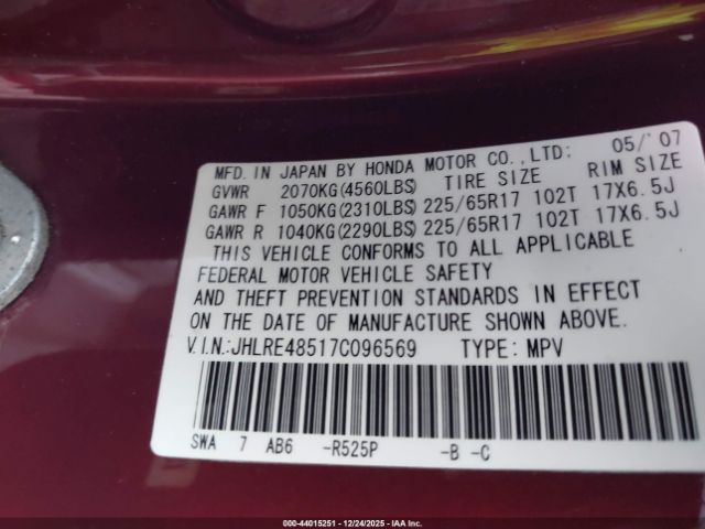 Honda CR-V Ex Image 11