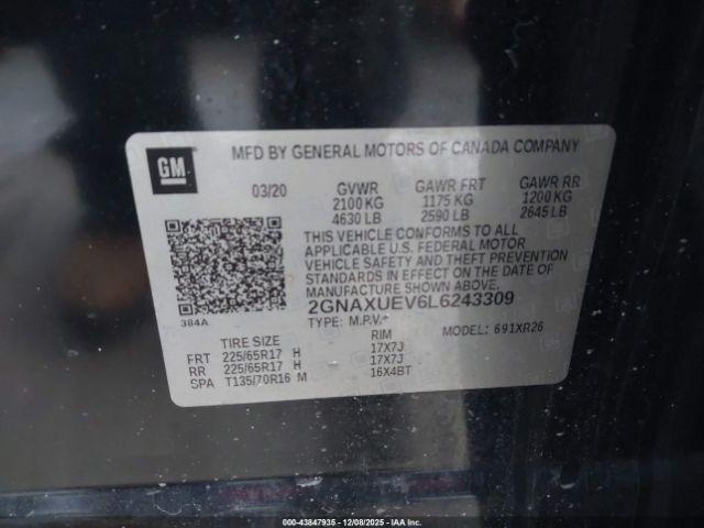 Chevrolet Equinox Awd Lt 1.5l Turbo Image 8