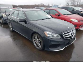  Salvage Mercedes-Benz E-Class