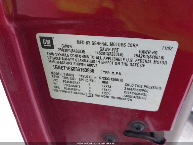 Chevrolet Trailblazer Lt Image 3